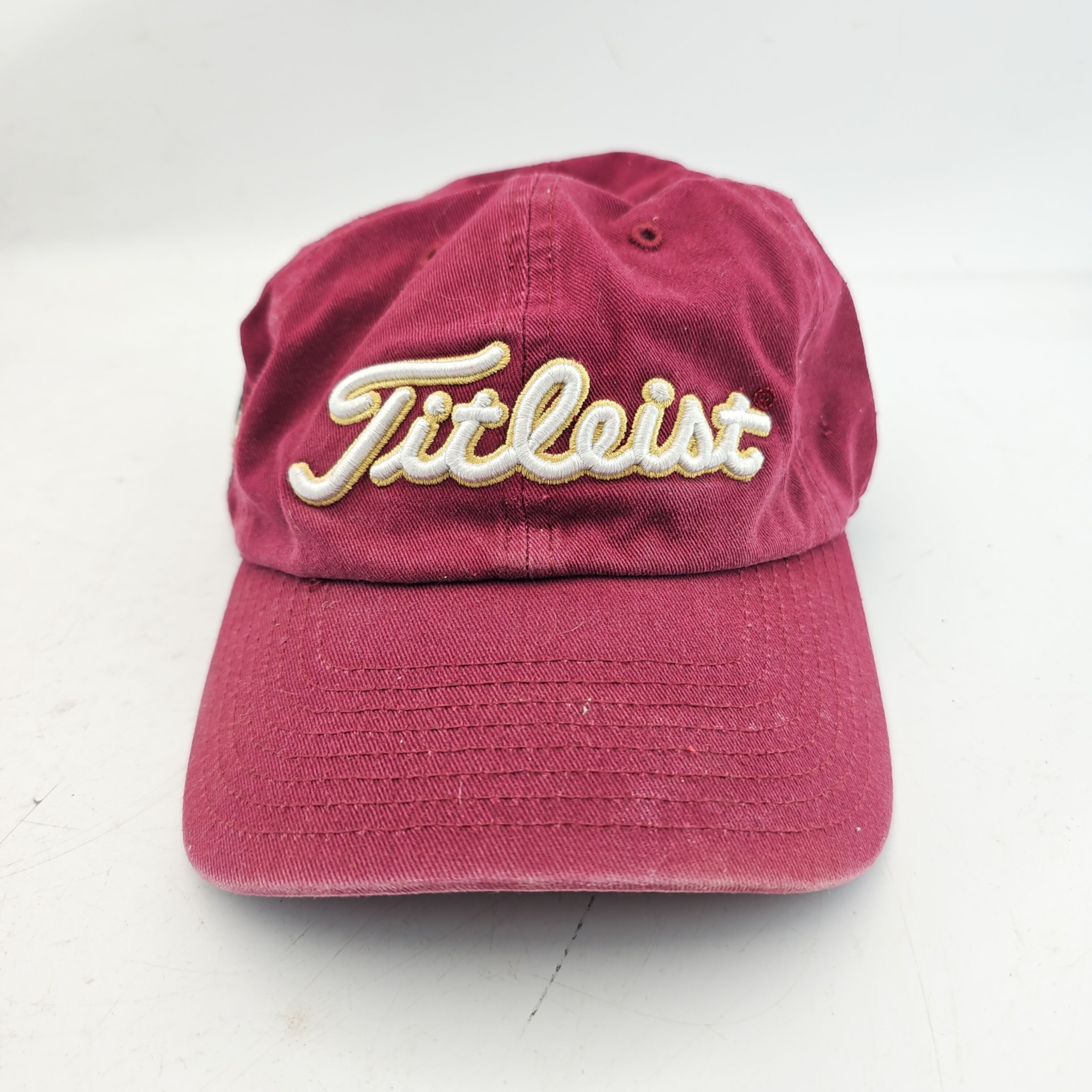 Titleist Baseball Cap 470 Brand Strap Back Red